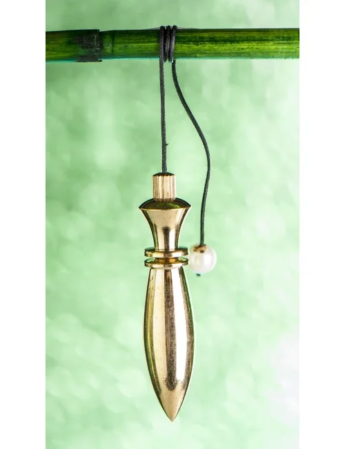 Pendel - Karnakpendel, Messing poliert