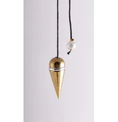 Pendel - Schraubpendel, Messing poliert