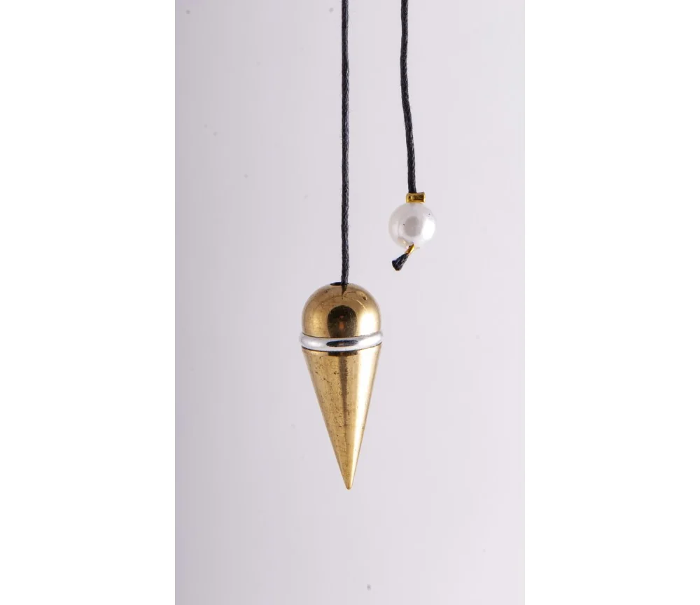 Pendel - Schraubpendel, Messing poliert