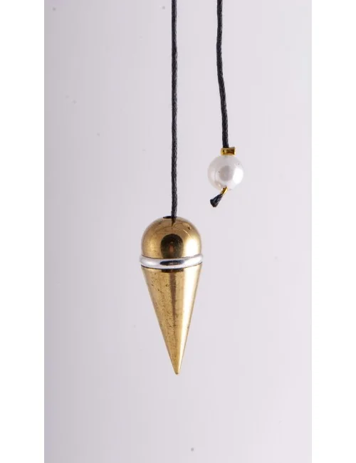 Pendel - Schraubpendel, Messing poliert