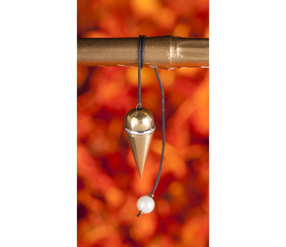 Pendel - Schraubpendel, Messing poliert