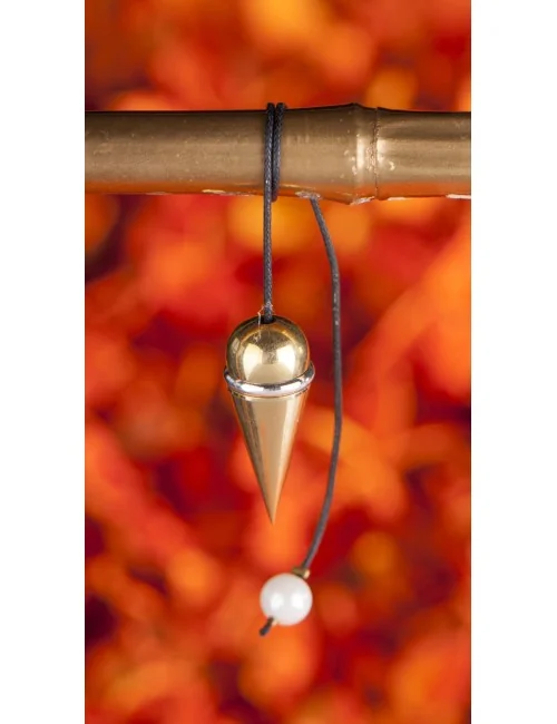 Pendel - Schraubpendel, Messing poliert