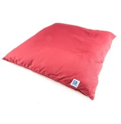 Meditations Matte weinrot mit Baumwolle gefüllt, 75x75x10cm