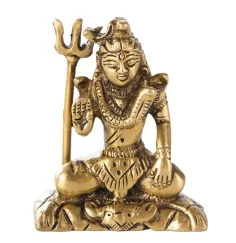 Statue - Shiva - 6 cm - aus Messing