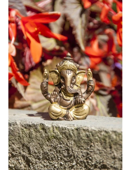 Statue - Ganesha aus Messing 5,7 cm