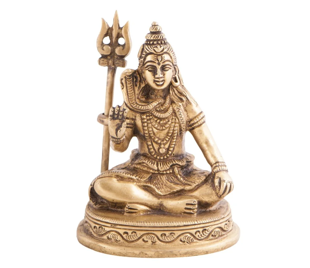 Statue - Shiva -Messing, ca. 10 cm