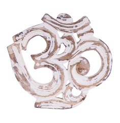 OM Symbol aus Holz ca. 19 cm