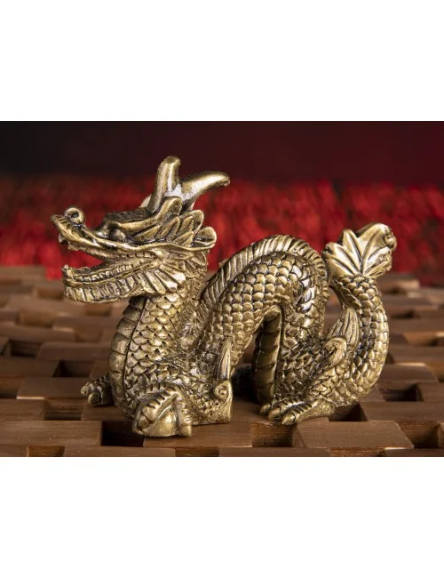 Statue - Drache, klein - Kunstharz ca. 7,5x 10,5 cm