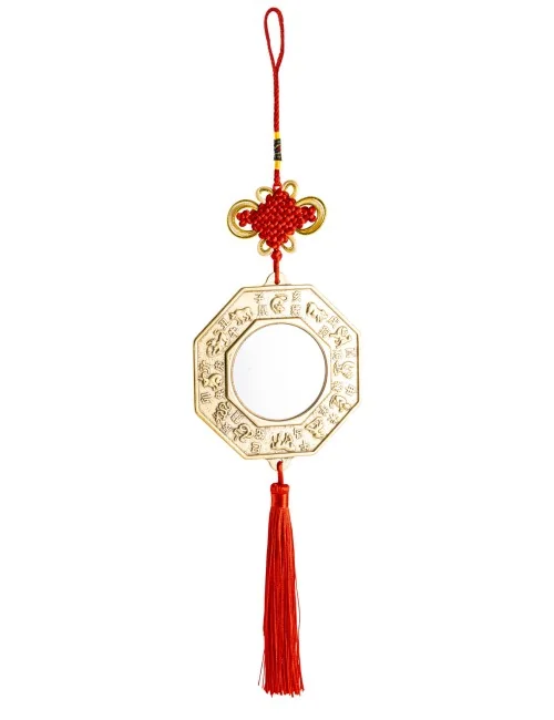 Spiegel - Feng Shui - Qilin - zum hängen ca. 38 x 10 cm