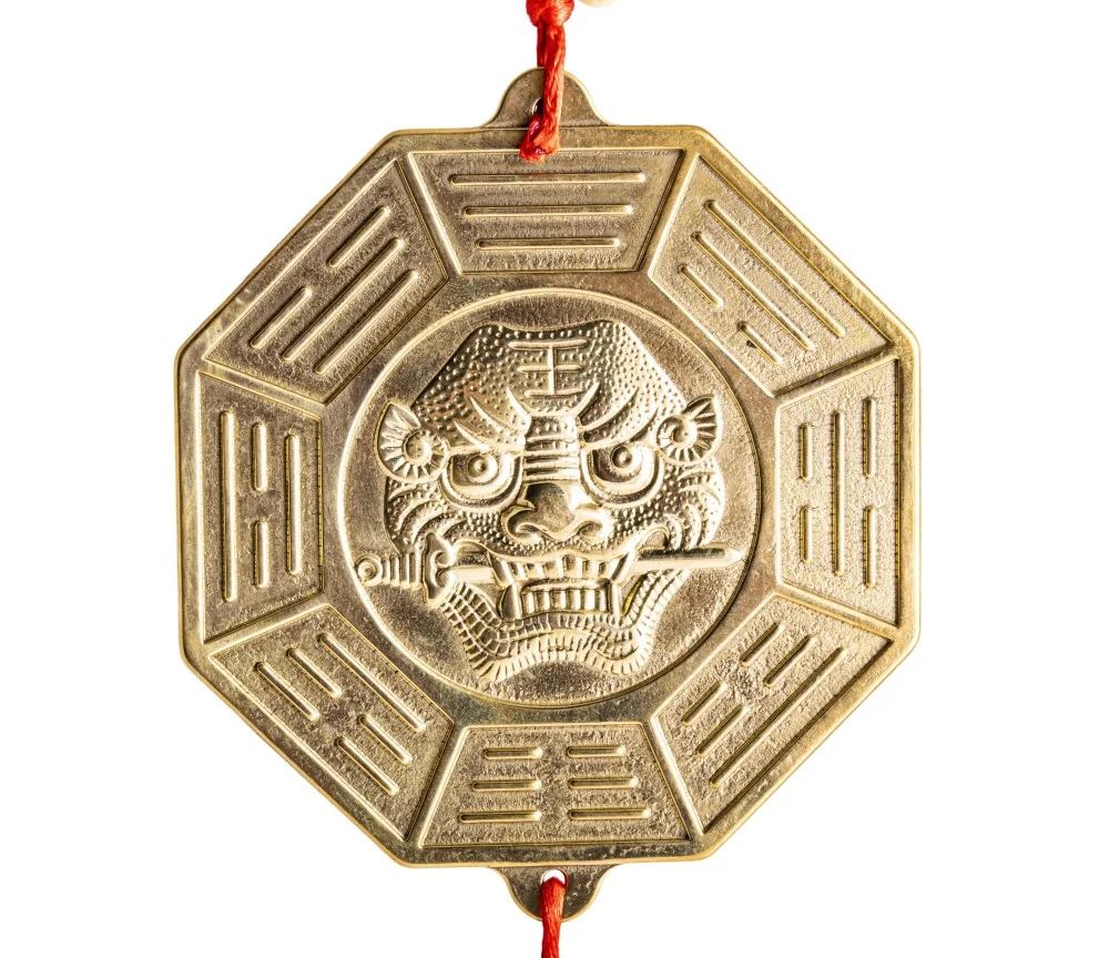 Spiegel - Feng Shui - Qilin - zum hängen ca. 38 x 10 cm