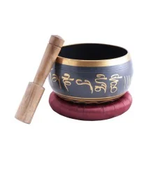 Klangschalen Set - OM, schwarz ca. 11,5 cm