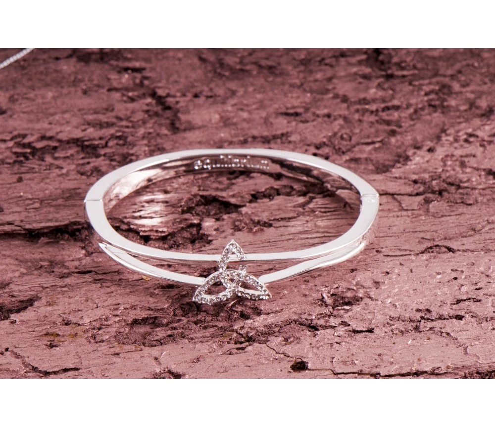 Armreif- Keltischer Knoten mit Magnetverschluß