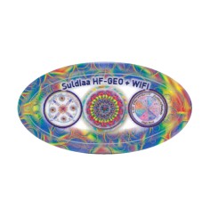 Suldiaa®products - Aufkleber- HF Protect E-Smog Harmonisierung -  Hochfrequenzentstörer, 3cm