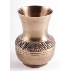 Räucherstäbchenhalter - Aurel - Messing, mit Sand und Trichter