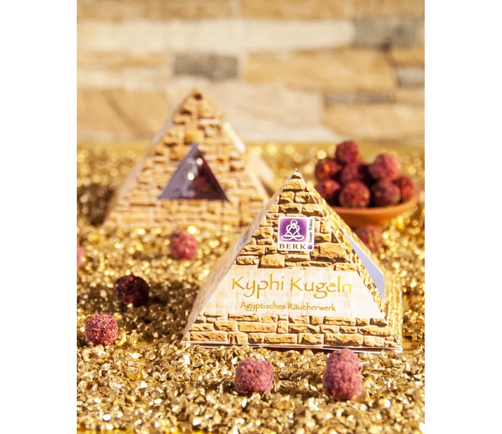 Räucherware - Kyphi Pyramide ca. 25gr.