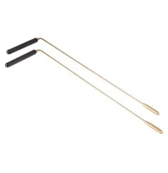 Wünschelrute mit Holzgriff, 2 Stück - 38 cm - für den Zeugen