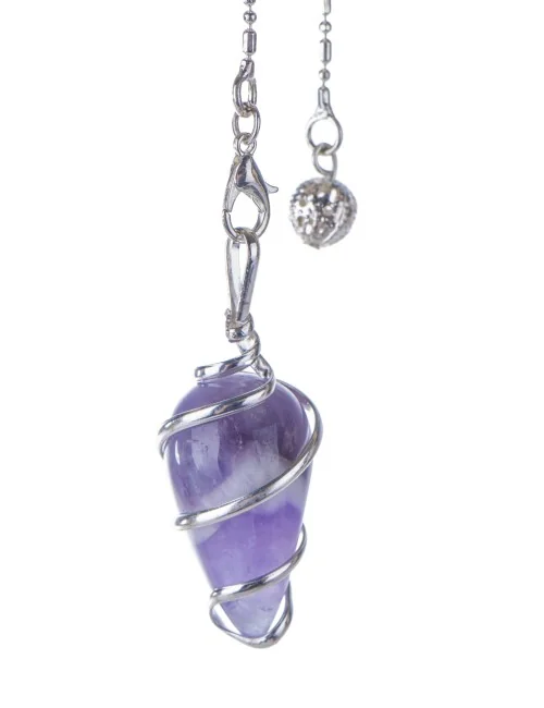 Pendel - Spiral Amethyst