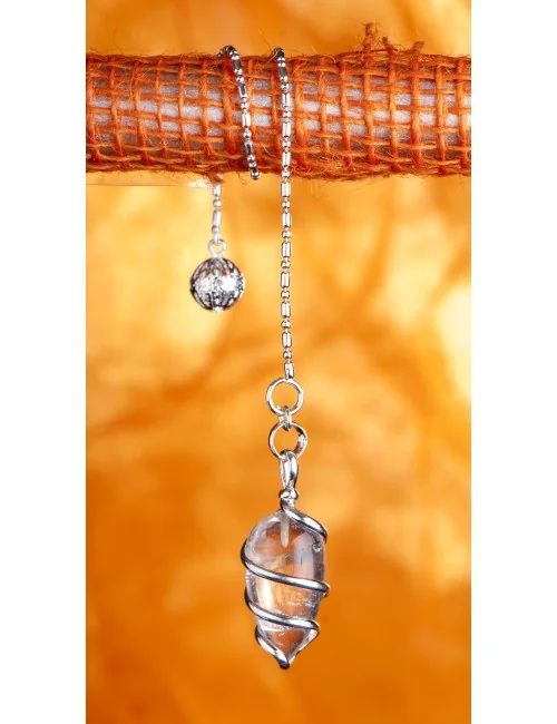 Pendel - Spiral Bergkristall