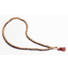 Mala - Gebetskette - Sandelholz ca. 62 cm