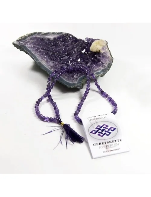 Amethyst-Mala ca. 70 cm