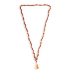 Mala - Rudraksha- klein L. 76 cm, Ø 6 mm