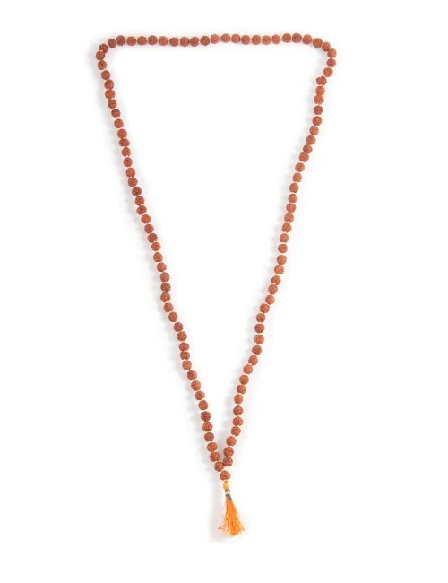 Mala - Rudraksha- klein L. 76 cm, Ø 6 mm