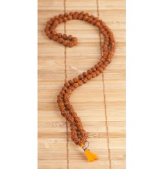 Mala - Rudraksha- mittel L. 96 cm, Ø 7 mm