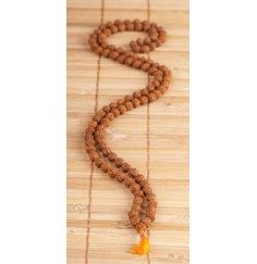 Mala - Rudraksha- groß L. 108 cm, Ø 9 mm