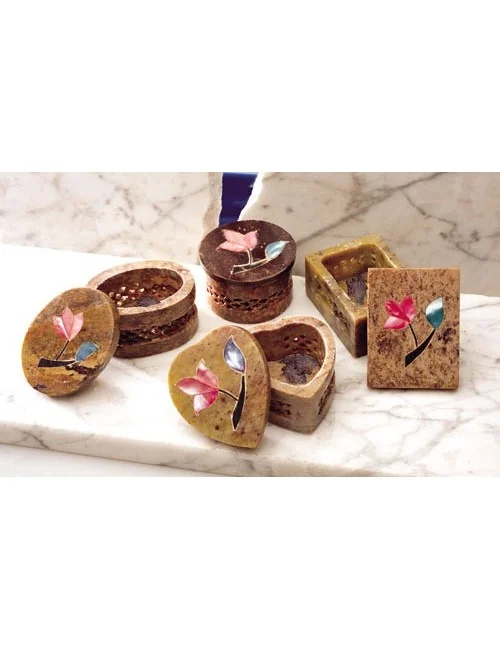 Duftdöschen mit ca. 5g Amber