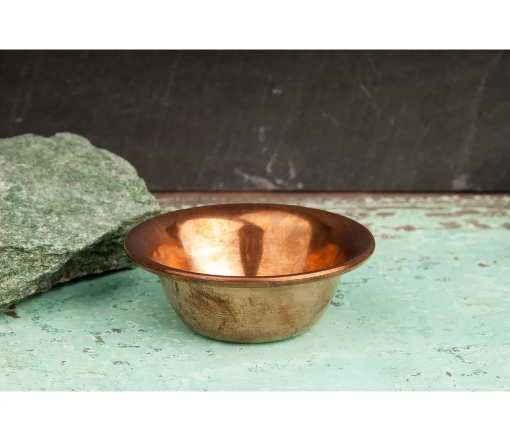 Räucherschale - Kupfer, schlicht ca.7,3 x 2,7 cm