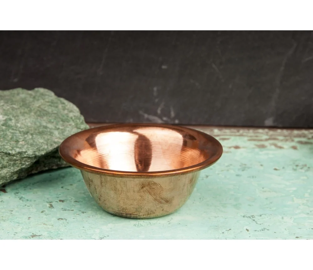 Räucherschale - Kupfer, schlicht ca.8,3 x 3,2 cm