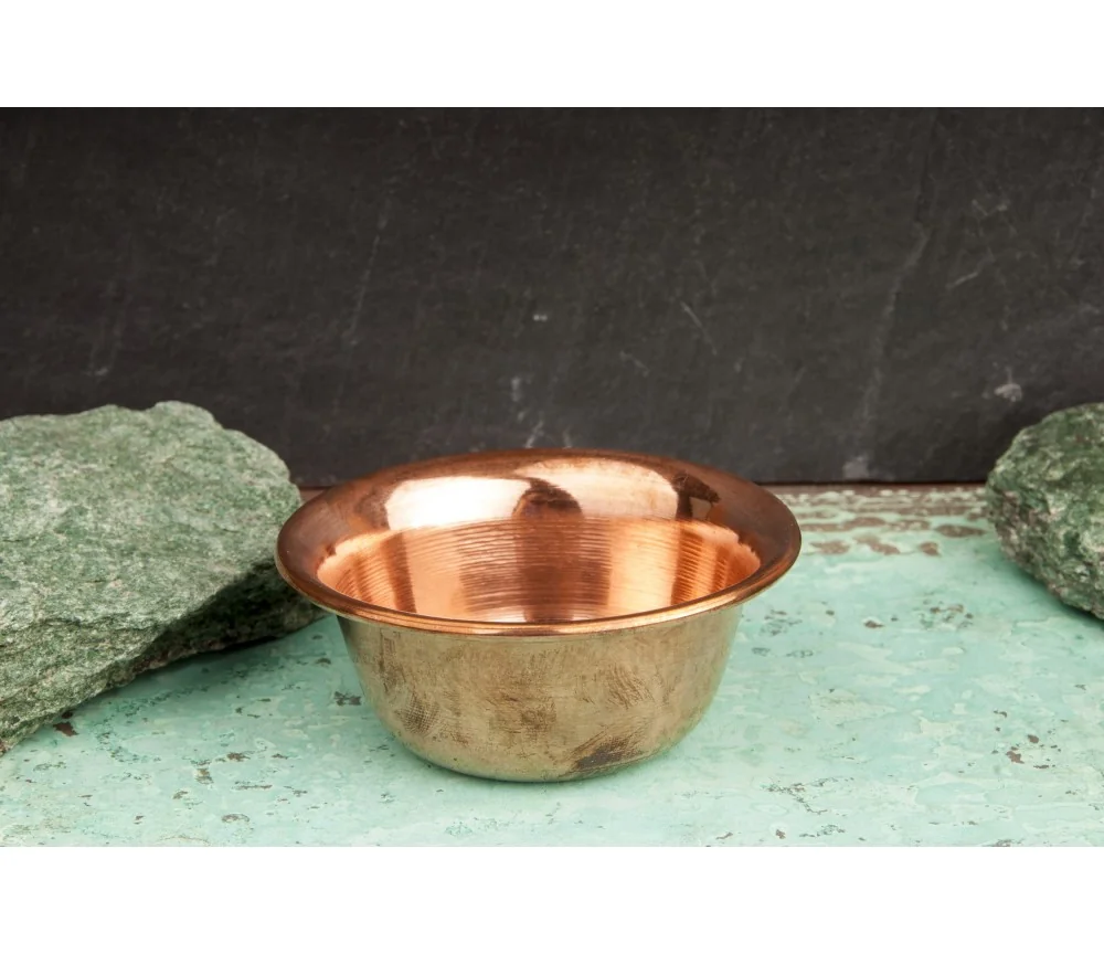 Räucherschale - Kupfer, schlicht ca.9,2 x 4 cm