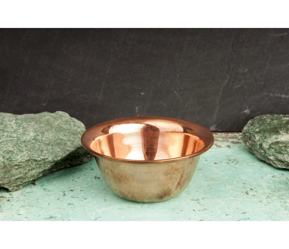 Räucherschale - Kupfer, schlicht ca.10,4 x 4,6 cm