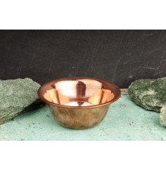 Räucherschale -  Kupfer, schlicht ca.11,7 x 4,8 cm