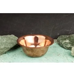 Räucherschale - Kupfer, schlicht ca.11,7 x 4,8 cm