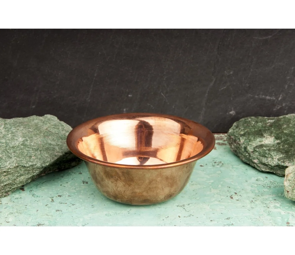 Räucherschale - Kupfer, schlicht ca.11,7 x 4,8 cm