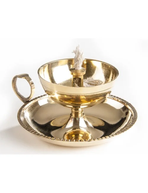 Ghee-Lampe, Messing ca. 8 cm