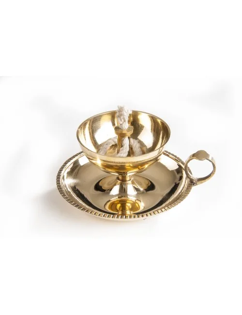 Ghee-Lampe, Messing ca. 8 cm