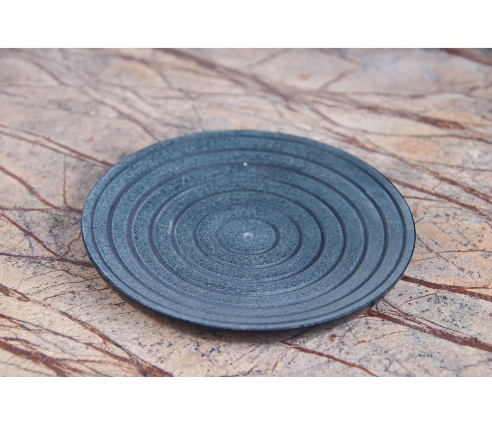 Räucherstäbchenhalter - Circle aus Speckstein ca. 10 cm