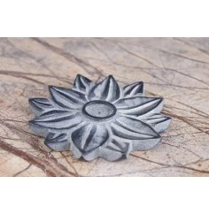 Räucherstäbchenhalter - Lotusblume aus Speckstein