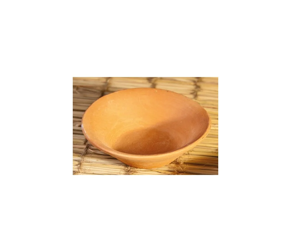 Tonschale schlicht groß, 8 cm