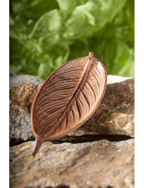 Räucherstäbchenhalter Blatt