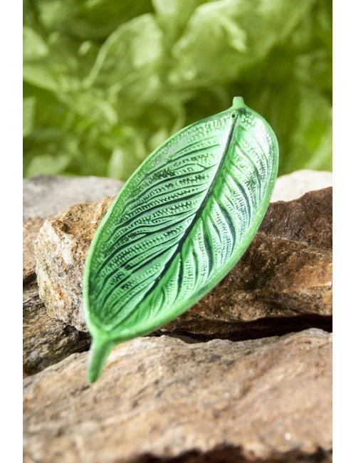 Räucherstäbchenhalter Blatt