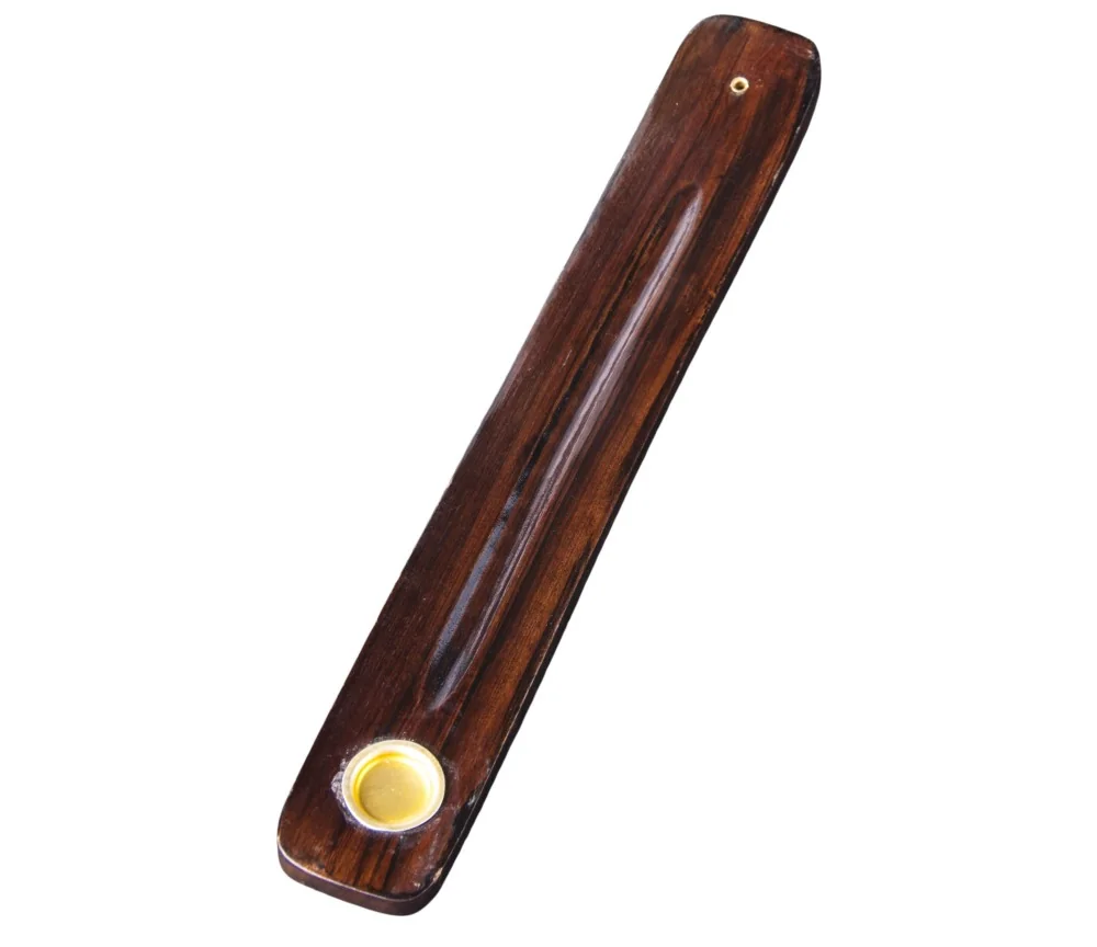Räucherstäbchen - und Räucherkegel Halter aus Holz