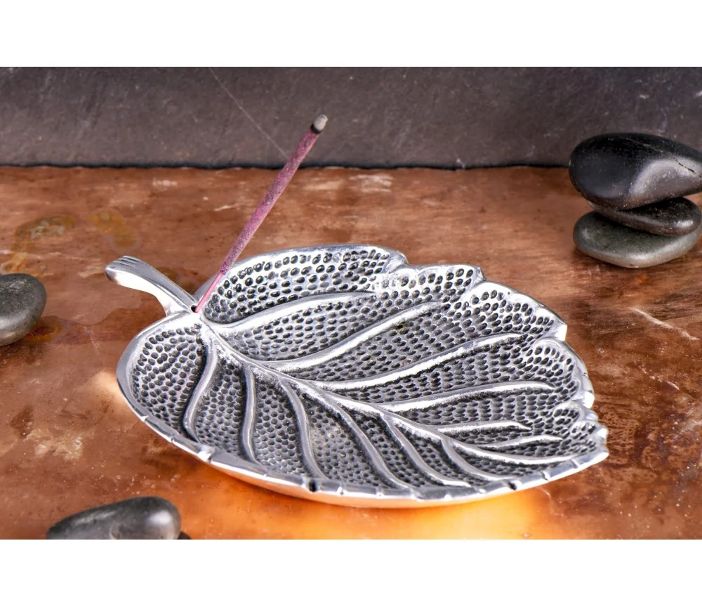 Räucherstäbchenhalter - Blatt