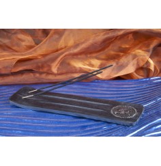 Räucherstäbchenhalter - Double - Schwarz Kamel