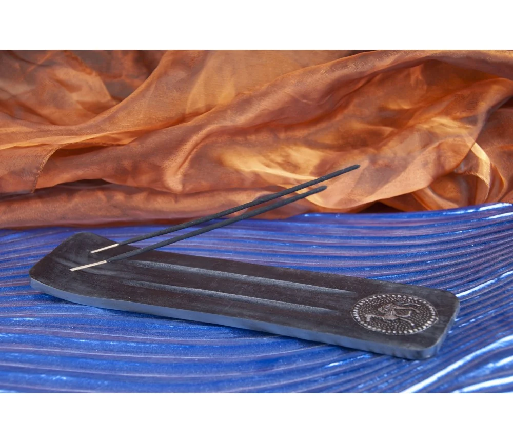 Räucherstäbchenhalter - Double - Schwarz Kamel