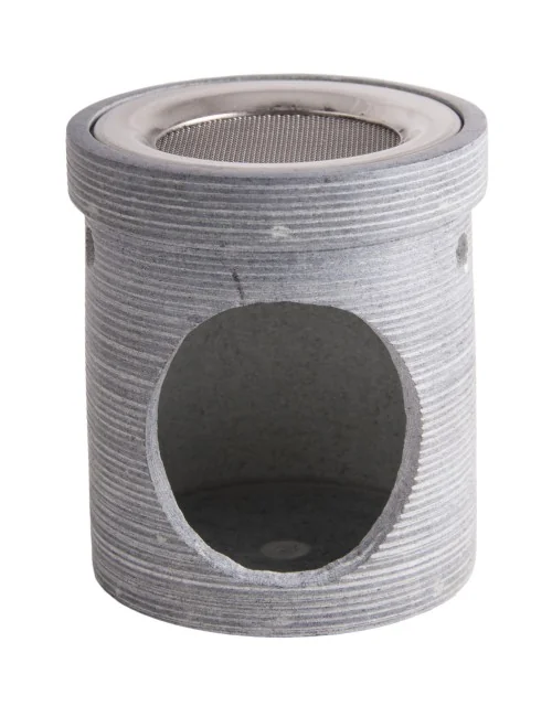 Räuchergefäß mit Sieb - "Modern Art" aus Speckstein