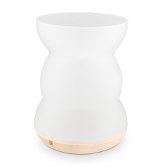 Räucher - & Duftgefäß Lucerna - mit Blumes des Lebens aus Glas