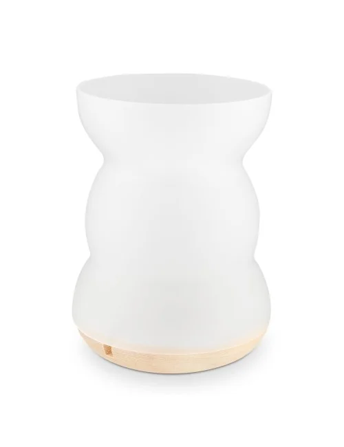 Räucher - & Duftgefäß Lucerna - mit Blumes des Lebens aus Glas